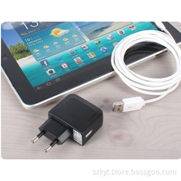 mp3 player chargers, phone accessories mobile universal travel charger, 5V 2A wall usb charger with CE FCC ROHS KC